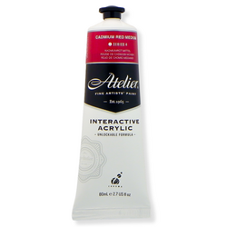 Atelier Interactive Artist's Acrylics S4 Cadmium Red Medium 80ml