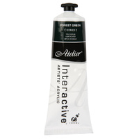 Atelier Interactive Artist's Acrylics S2 Forest Green 80ml