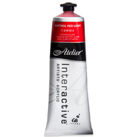 Atelier Interactive Artists Acrylics S3 Napthol Red Light 80ml