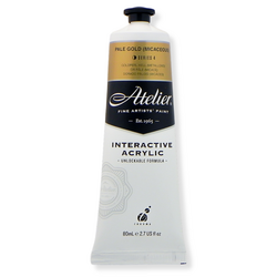 Atelier Interactive Artist's Acrylics S4 Pale Gold 80ml