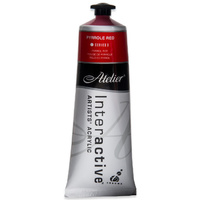 Atelier Interactive Artists Acrylics S3 Pyrrole Red 80ml