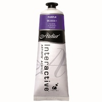 Atelier Interactive Artist's Acrylics S1 Purple 80ml