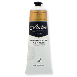 Atelier Interactive Artist's Acrylics S4 Rich Gold 80ml