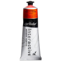 Atelier Interactive Artist's Acrylics S2 Transparent Perinone Orange 80ml
