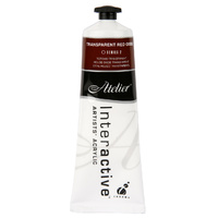 Atelier Interactive Artist's Acrylics S2 Transparent Red Oxide 80ml