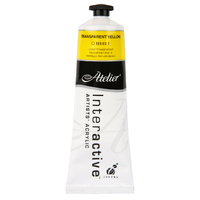 Atelier Interactive Artist's Acrylics S2 Transparent Yellow 80ml