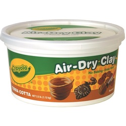 Crayola Air Dry Clay Terracotta 1.13kg