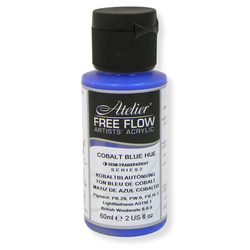 Atelier Free Flow Acrylics S2 Cobalt Blue Hue 60ml