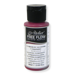 Atelier Free Flow Acrylics S4 Permanent Alizarine 60ml