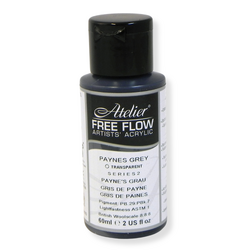 Atelier Free Flow Acrylics S2 Paynes Grey 60ml