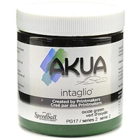 Akua Waterbased Intaglio Inks 237ml Oxide Green