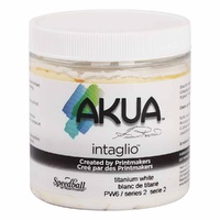 Akua Waterbased Intaglio Inks 237ml Titanium White