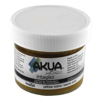 Akua Waterbased Intaglio Inks 59ml Yellow Ochre