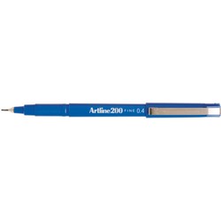 Artline 200 Fineliner Blue 12 Pack