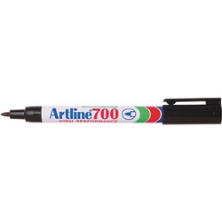 Artline 700 Permanent Marker Black Box of 12