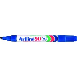 Artline 90 Permanent Marker Blue Box of 12