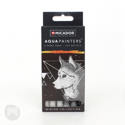Micador for Artist AquaPainters Winter Collection 6 Pack