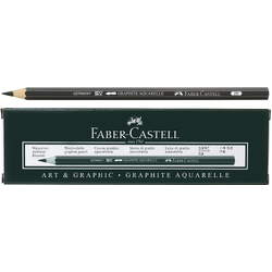 Faber-Castell Aquarelle Graphite Pencil 2B Pack of 6