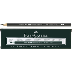 Faber-Castell Aquarelle Graphite Pencil 8B Pack of 6