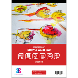 Art Spectrum Draw & Wash Pad Smooth A5 210gsm 30sht