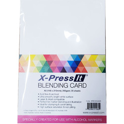 X-Press It A5 Blending Card 20 Sheets
