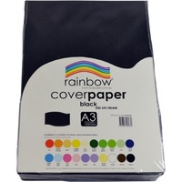 Cover Paper 125gsm A3 Black 500 Sheets