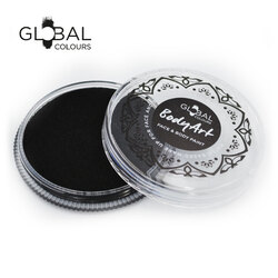 Global BodyArt Cake Face Paint Black 32g