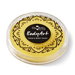 25% OFF - Global BodyArt Cake Face Paint Yellow Light 32g