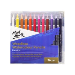 Mont Marte Premium Woodless Watercolour Pencils Set of 24