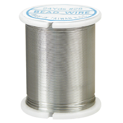 Beading Wire - Silver - 28 Gauge x 22m