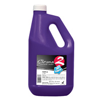 Chroma 2 School Super Tempera Paint - 2L Purple