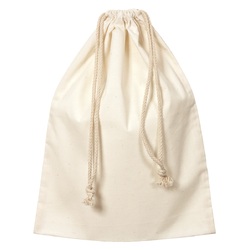 Calico Bag with Drawstring 35 x 45cm Pack of 10