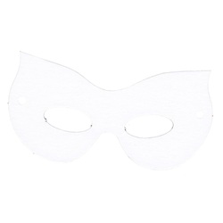 Cardboard Eye Mask Blanks Pack of 50 Masks with Elastic 