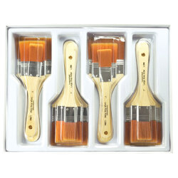 Hake Brush Set of 4