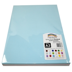 Spectrum Board 220gsm A3 100 Sheet Pastel Assorted