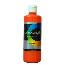 Chromacryl Pigmented Ink Orange 500ml