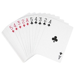 Playing Cards Jumbo Single Deck 12.5 x 8.5cm