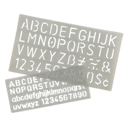 Celco Letter Stencil 10mm