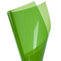 Cellophane 75 x 100cm PK of 25 Green