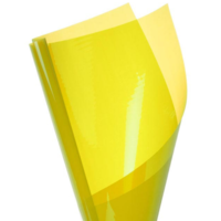 Cellophane 75 x 100cm PK of 25 Yellow