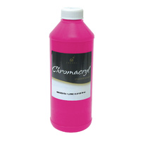 Chromacryl Student Acrylic Paint 1L Magenta