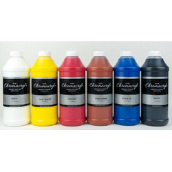 Chromacryl Student Acrylic Paint Essential Set of 6 x 1L