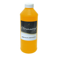 Chromacryl Student Acrylic Paint 1L Warm Yellow