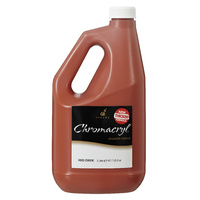 Chromacryl Student Acrylic Paint 2L Red Oxide