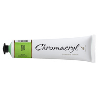 Chromacryl Student Acrylic Paint Fluoro Green 75ml