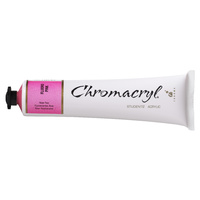Chromacryl Student Acrylic Paint Fluoro Pink 75ml