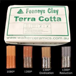 Feeneys Clay Terra Cotta Clay 12.5kg block