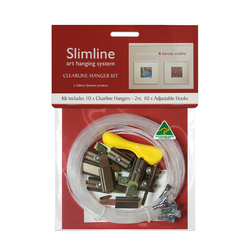 Slimline System Clearline Hanger Pk 10 x 2m