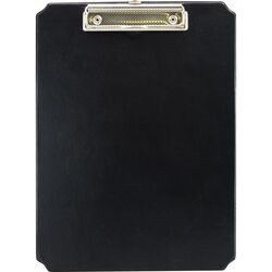 Osmer A4 Black Clipboard 32 x 23cm Pack of 12