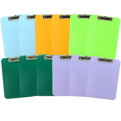 Osmer A4 Assorted Clipboard 32 x 23cm Pack of 12